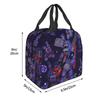 FNAF At Freddys Thermal Insulated Lunch Bag for School Portable Food Bag Thermal Cooler Food Box