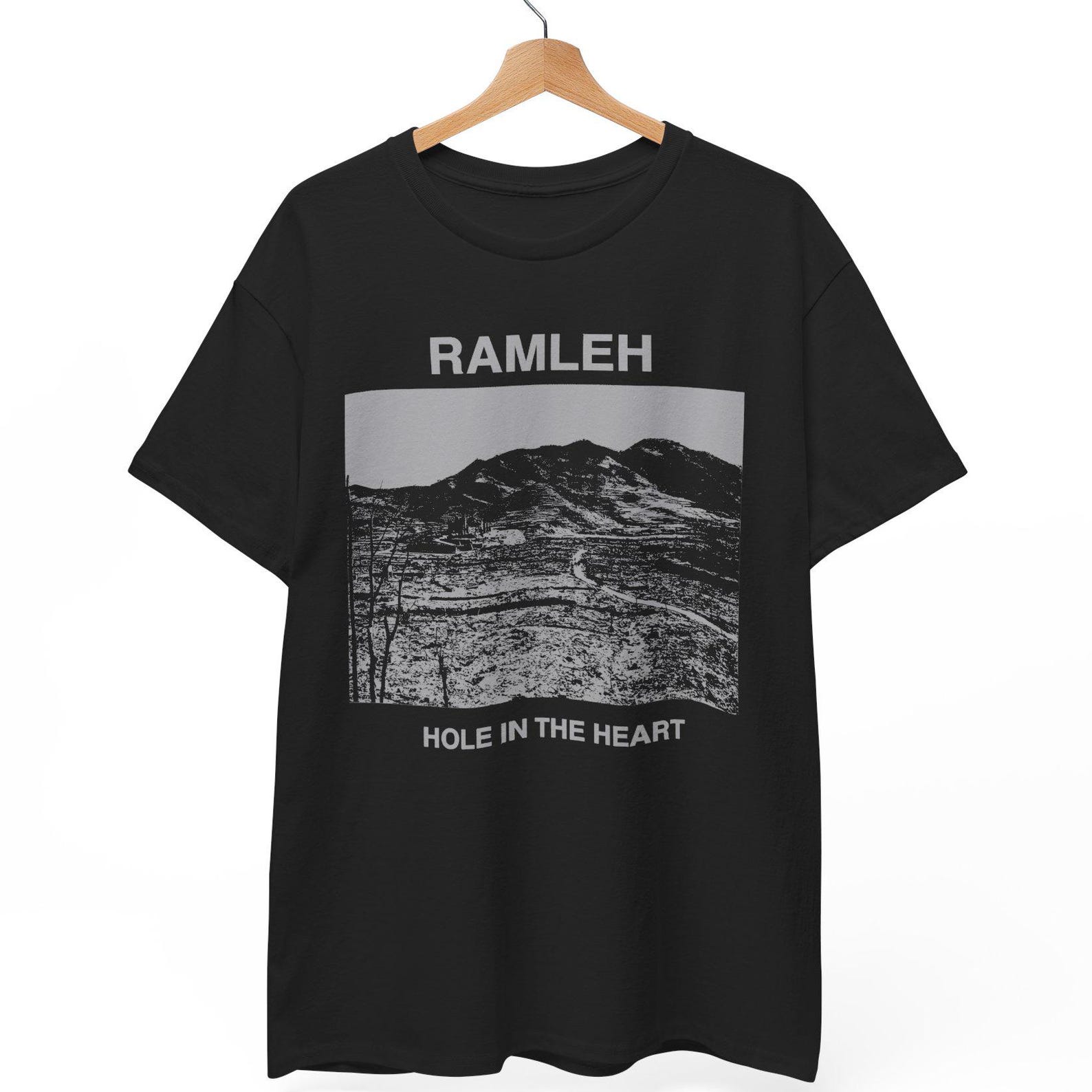 Ramleh  Hole In The Heart  T-Shirt, Vintage Experimental Music Tee XL