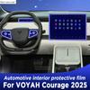 For VOYAH COURAGE 2025 Panel Dashboard Navigation Automotive Interior Protective Film TPU Anti-Scratch Accessories