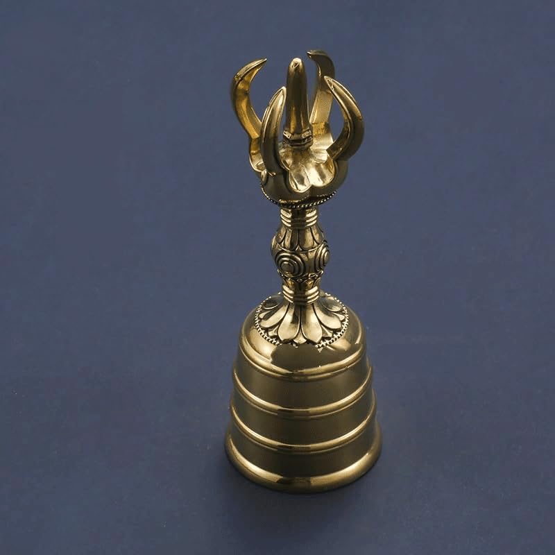 Small Kongo Bell, Height 11cm X Diameter 3.7cm, Buddhist Implement Used In Esoteric Buddhism, Buddhist Ritual Implement, Front Implement, Temple Imple