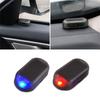 Car Fake Security Light Solar Power Simulated Dummy Alarm Wireless Warning Antitheft Caution Lamp LED Flashing Imitation