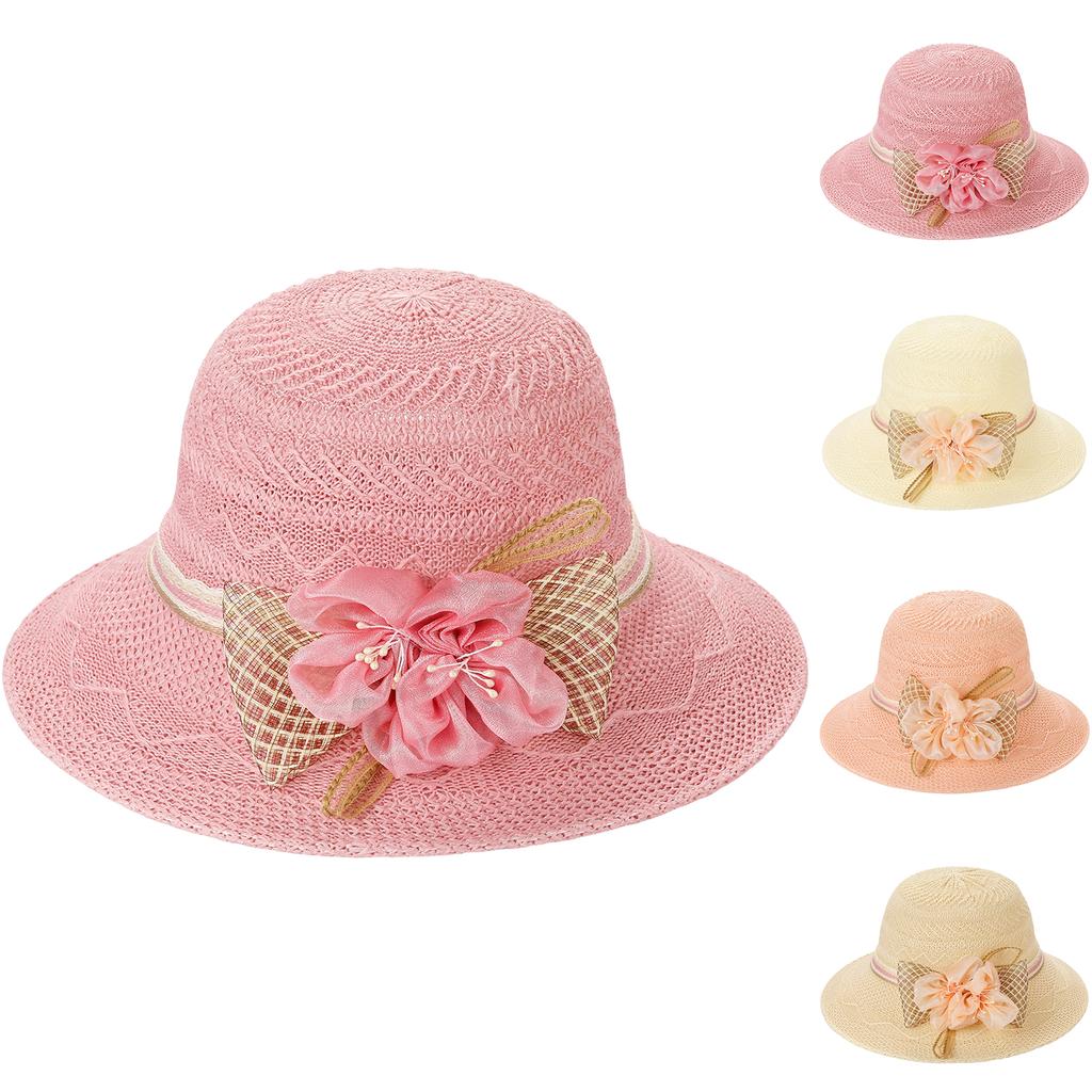 Damen-Sonnenhut, Outdoor-Blumen-Sonnenhut, Strand-Beckenhut