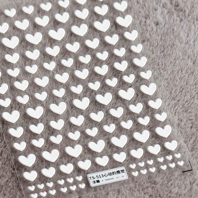 New Fruit Strawberry Jelly Nail Art Cute Stickers Sweetheart Cherry Bow Rabbit Diy Nail Decoration