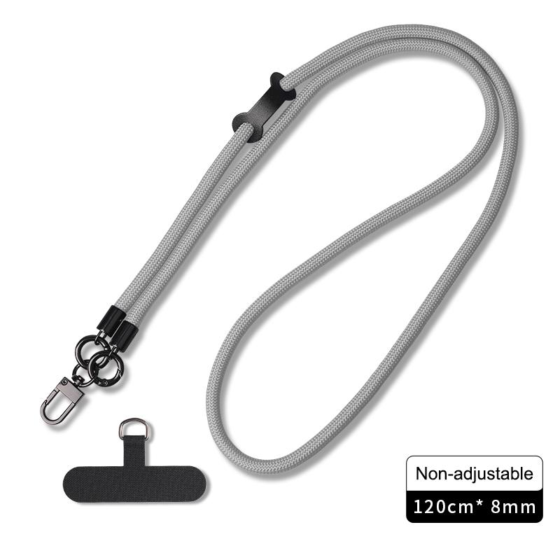 Univerzální šňůrka na telefon proti ztrátě, odnímatelná barevná šňůrka na krk, bezpečnostní poutko na telefon, kroužek na klíče, řetízek, lano s kartou