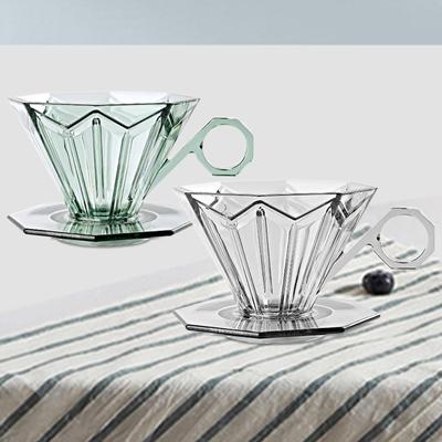 Taza con filtro de café multiusos, regalo profesional, fácil de limpiar, filtro de café vertido a mano para cafetería casera