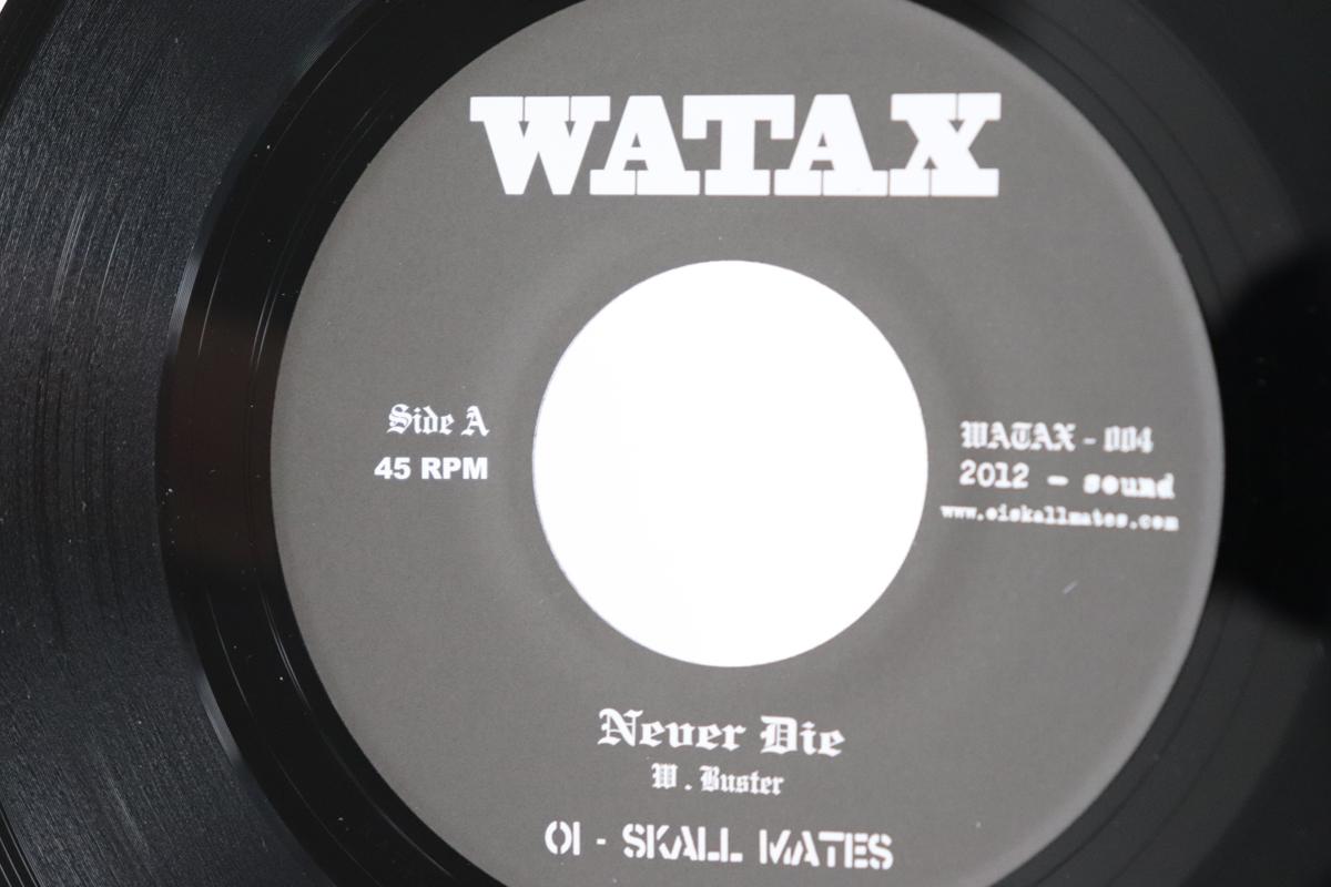 

7inch Record OI-SKALL MATES - Never Die / To Lose Is To Win WATAX004 WATAX 2012 Japan Japanese Pop/Rock Used