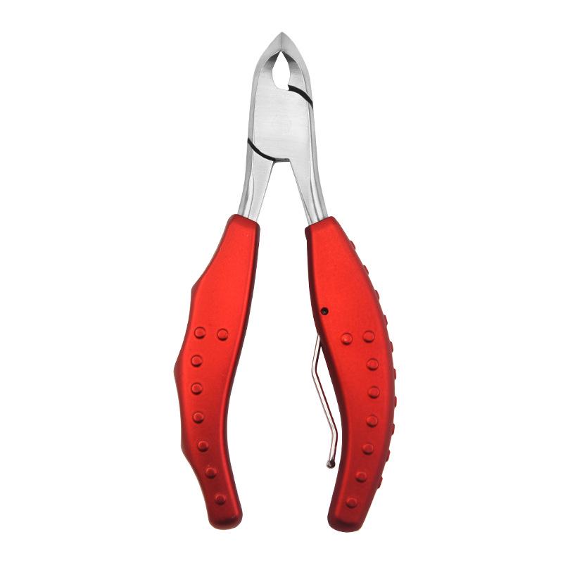 Stainless Steel Ingrown Toenail Clipper with Large Opening – Eagle Beak Design for Trimming Thick Nails