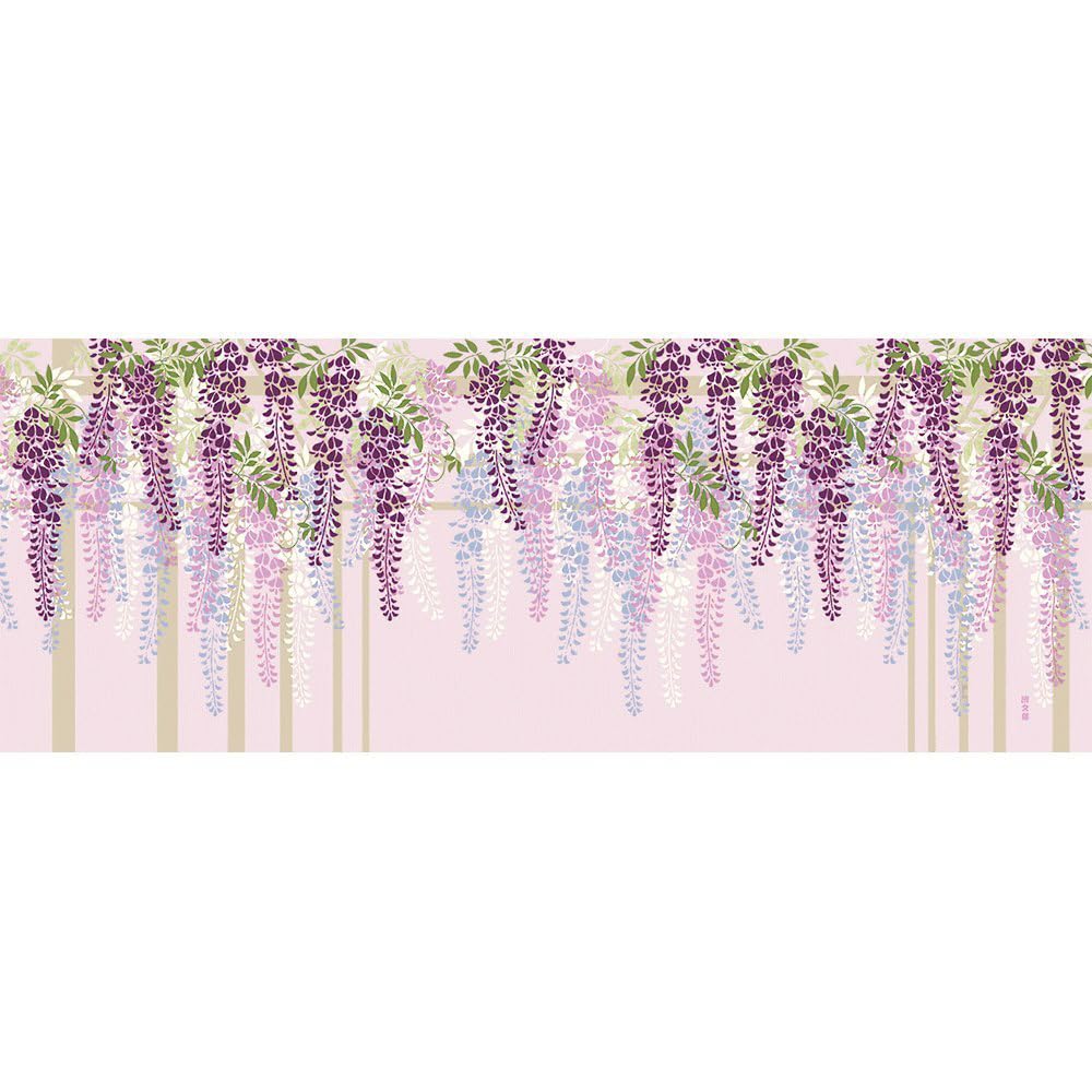 Hamamonyo Hand Colorful Wisteria Trellis Towel