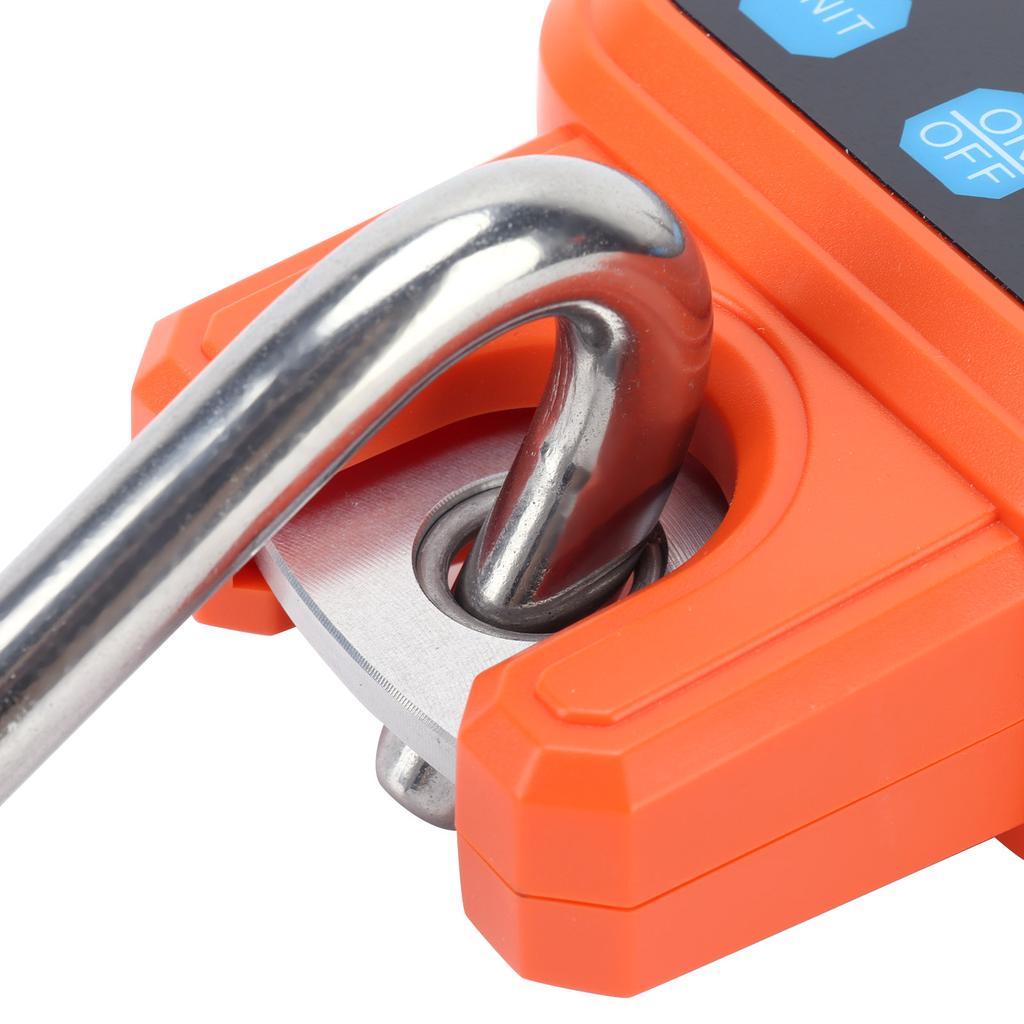 WH-C06 Rechargeable Digital Hanging Scale   Crane Scale Electronic Hook Scale for Home(Black )