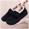 Women's Shoes, Cotton Boots, Winter New Style with Added Velvet and Thickened One Foot Snow Boots, Casual Anti Slip Versatile Cotton Shoes