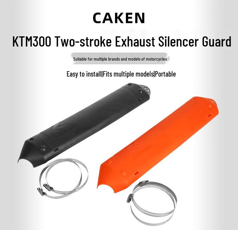 CAKEN Protezione Terminale Scarico Off-road KTM EXC 250/300 Due Tempi