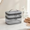 Portable Transparent Mesh Multi-purpose Travel Bag Large Capacity Toiletry Cosmetic Storage Organizer for All Occasions