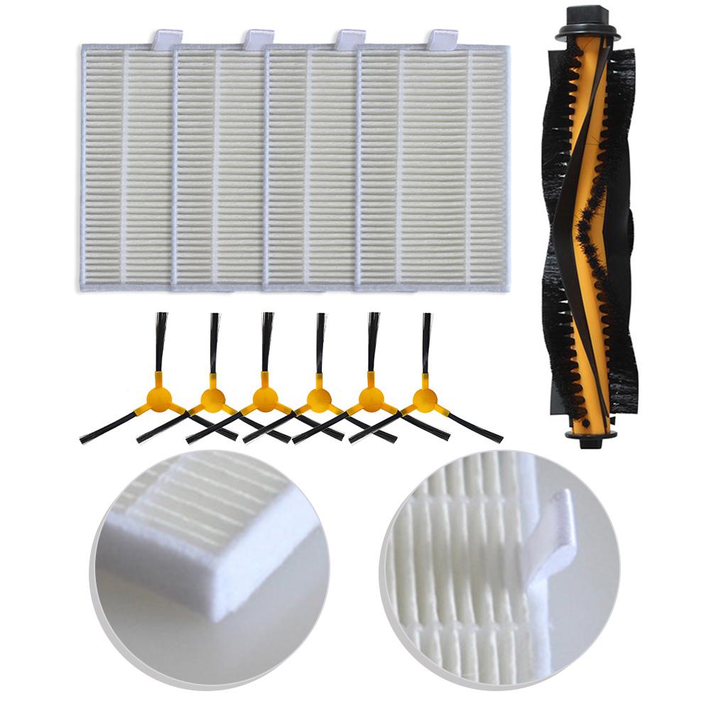 1 Set Main And Side Brush Filter Kit For BObsweep PetHair For SLAM Robot Vacuum Cleaner Replacement Or Spare Part
