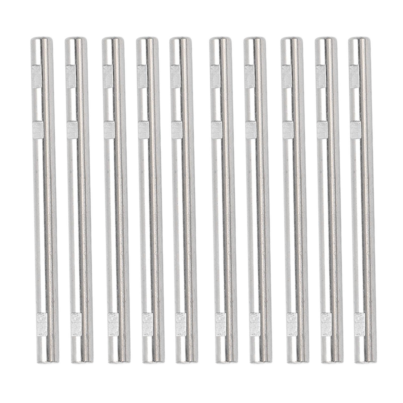 

10pcs RC Motor Shaft Stainless Steel 4mm Dia Brushless Motor Shaft for RC Car Boat Airplane