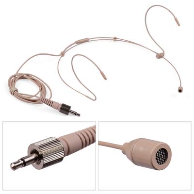Head Mounted Microphone Unidirectional High Sensitivity Condenser Headset Microphone for Speech Teaching