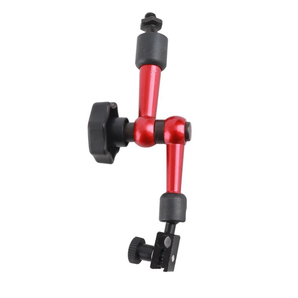 Adjustable Universal Base Holder Aluminum Alloy Dial Indicator Gauge  Workpiece Measurement
