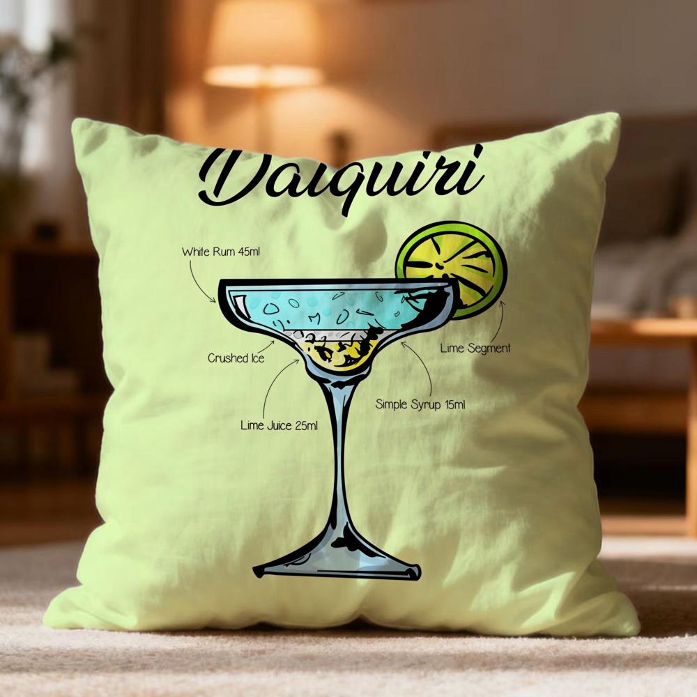 Fashion D-Ddaiquiried Cushion Cover Soft Washable Pillow Case Multi-Scene For Couch Bed Travel Office Use