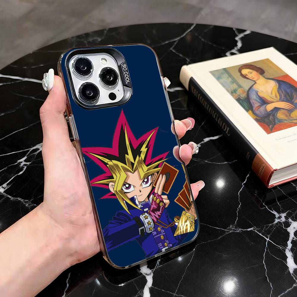 

Yugioh Dark Magician Phone Case For iPhone 17,16,15,14,13,12,11 Plus,Pro Max,XS,Colorful Silver Phone case Funda Cover iPhone16promax