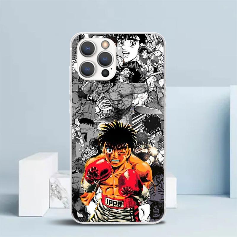 Hajime No Ippo Comics Soft Cover for iPhone 16 17 Air 15 14 Pro Max 16E Phone Case 13 Mini 12 11 7 SE 8 Print Pattern Fit Cases