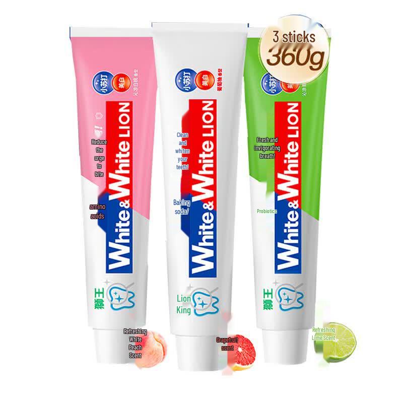Lion WhiteWhite Baking Soda Toothpaste
