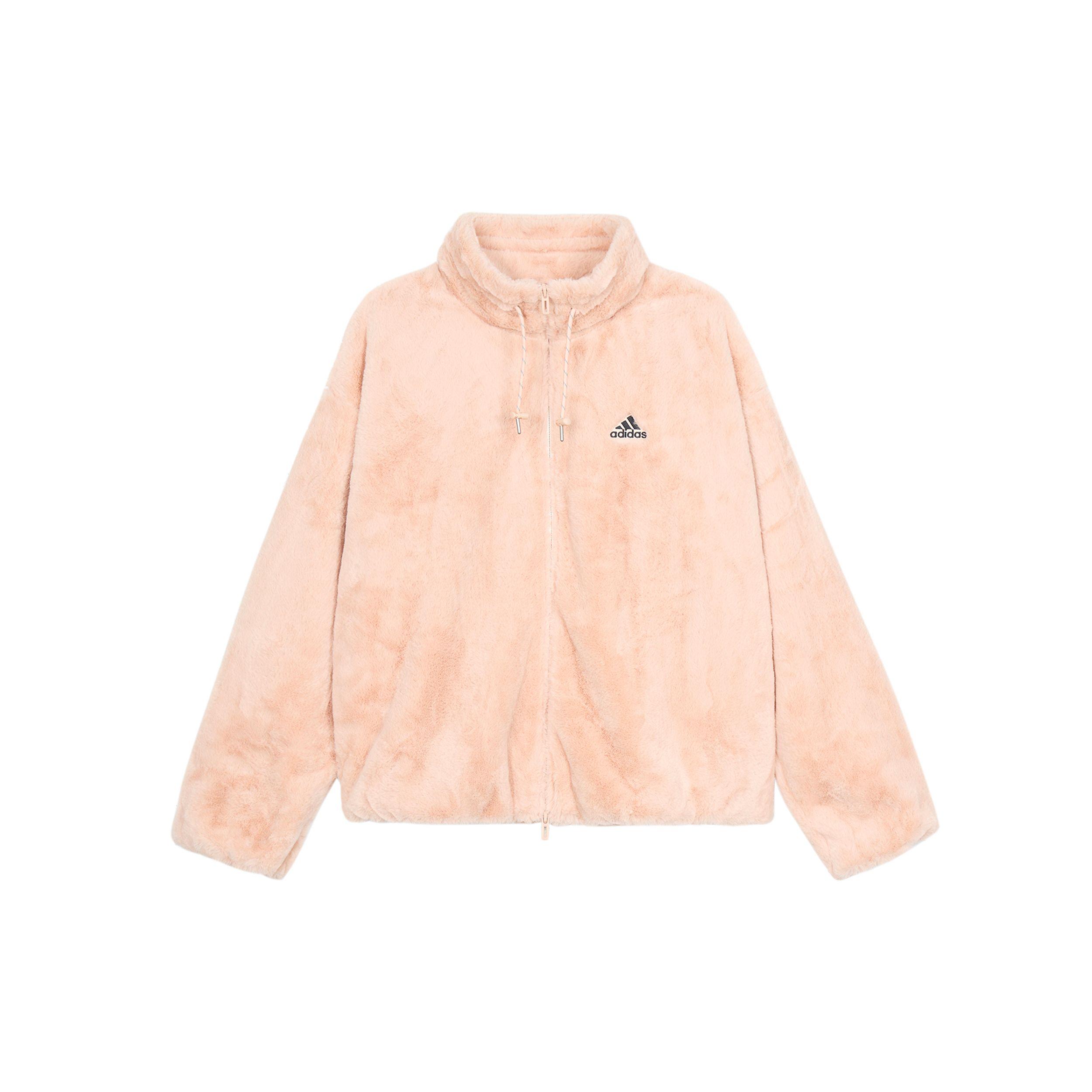 Adidas Sty W Fur Jacket Женская куртка розовая H07394 XXL