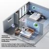 Air Purifiers for Bedroom Home Desk Small Air Purifiers Quiet Small Air Filter Cleaner with USB Cable for Bedroom Deskto
