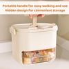 Household Ice Tray Mold Push-type Ice Storage Box With Lid Food Grade One Second Ice Removal