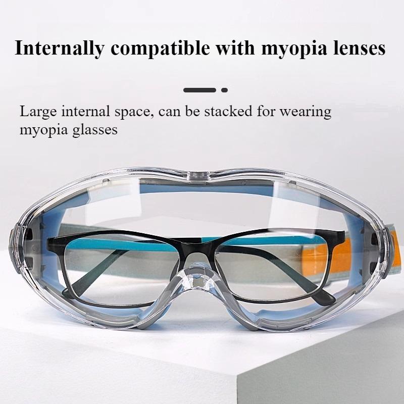 Hiking Eyewear Labor Insurance Anti-dust Anti-fog Anti-scratch Safety and Impact-proof Cycling Mountaineering Protective Goggles
