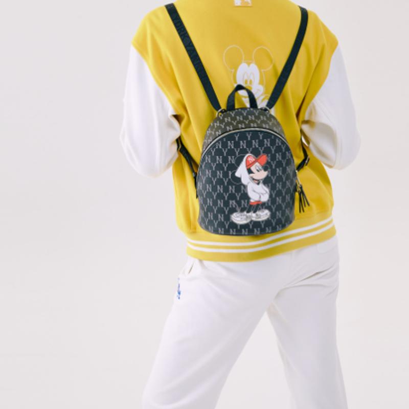 New MLB Disney, Collaboration Polyester Backpack Mini Women's Black 32BGK1011-50L