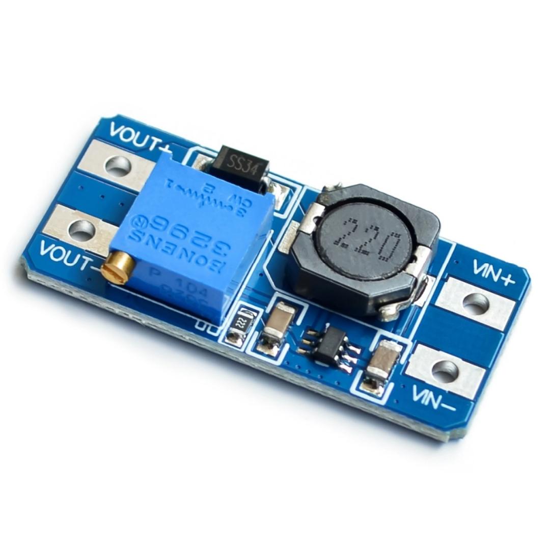 

1/5/10PCS MT3608 Boost Module DC-DC Step Up Converter Booster Power Supply Module Board 2A Max 2V-24V To 5/9/12/28V for Arduino 1PCS