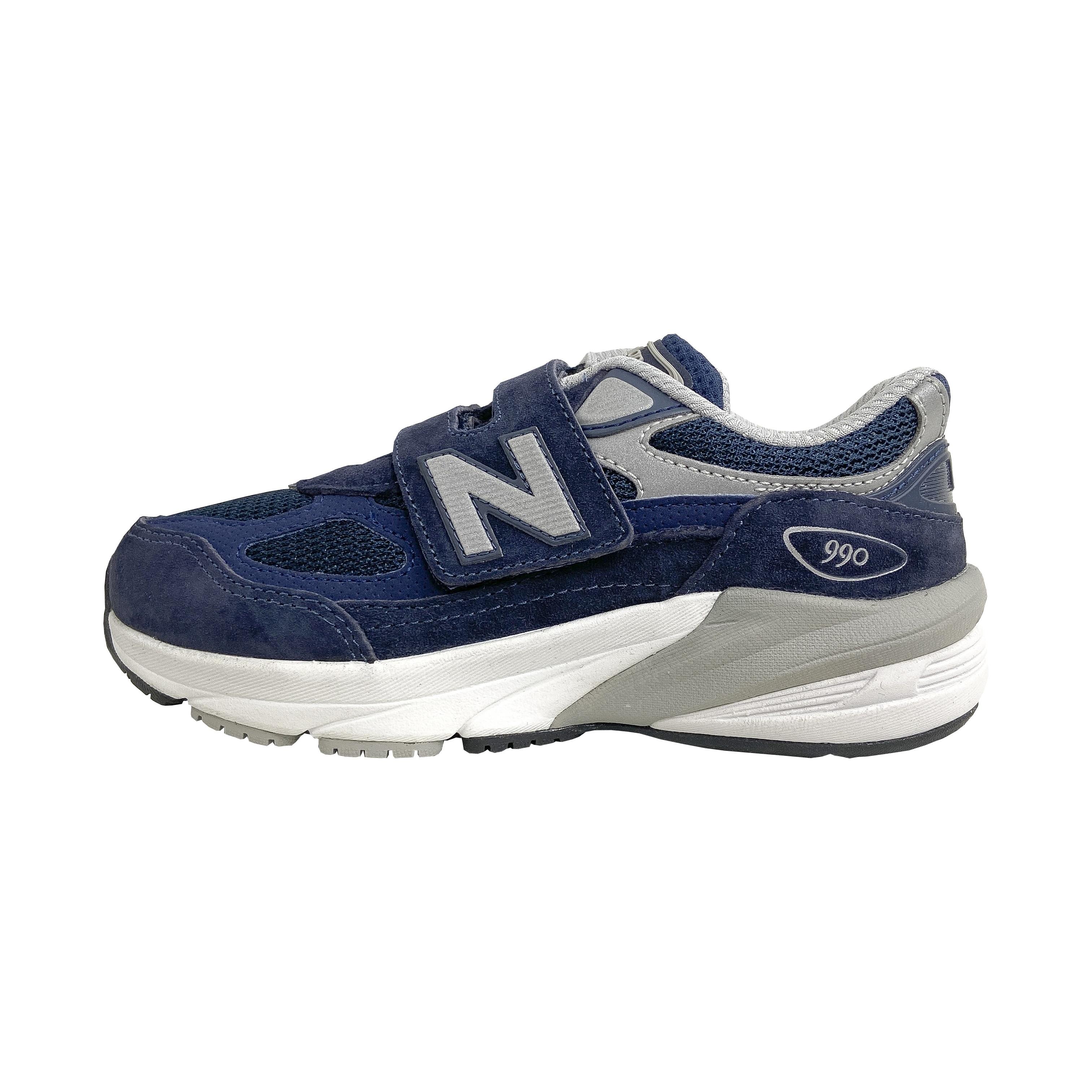 (PS) New Balance 990 V6 Navy Grey Kids PV990NV6 EU 30
