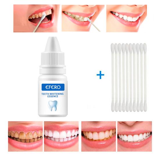 10ml Tooth Serum Effective Removing Stain Natural Extract Teeth Whitening Powder Clean Oral Essence
