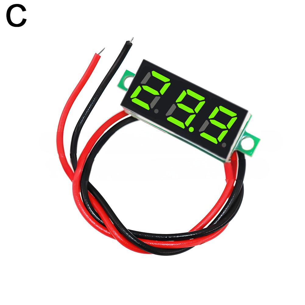 NEW High-end 0.28 Inch DC LED Digital Voltmeter 0-100V Voltage Meter Auto Car Mobile Power Voltage Tester 12V 10A