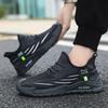 Große größe männer casual schuhe neue atmungsaktive fly-woven mesh Koreanische version trendy einfache student laufschuhe