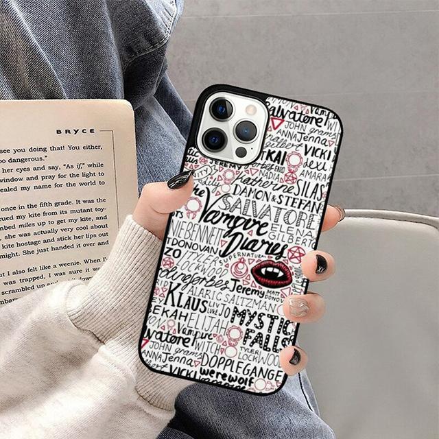 A little bit of Damon Vampire Diaries Phone Case For iPhone 17 Air 16 15 14 13 12 11 Pro Max Plus Max Cover coque
