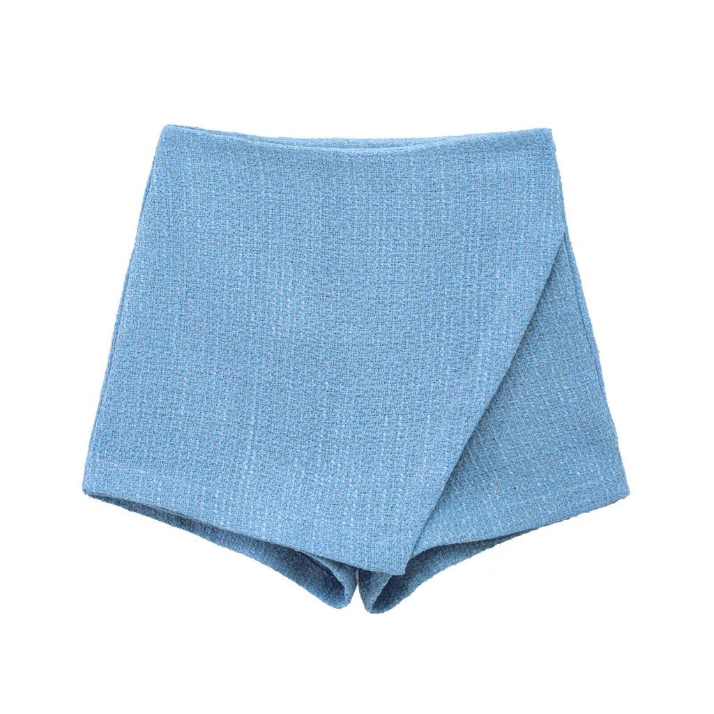 ZA Women's European & American Style Textured Shoulder Pad Jacket + Skirt/Pants Set