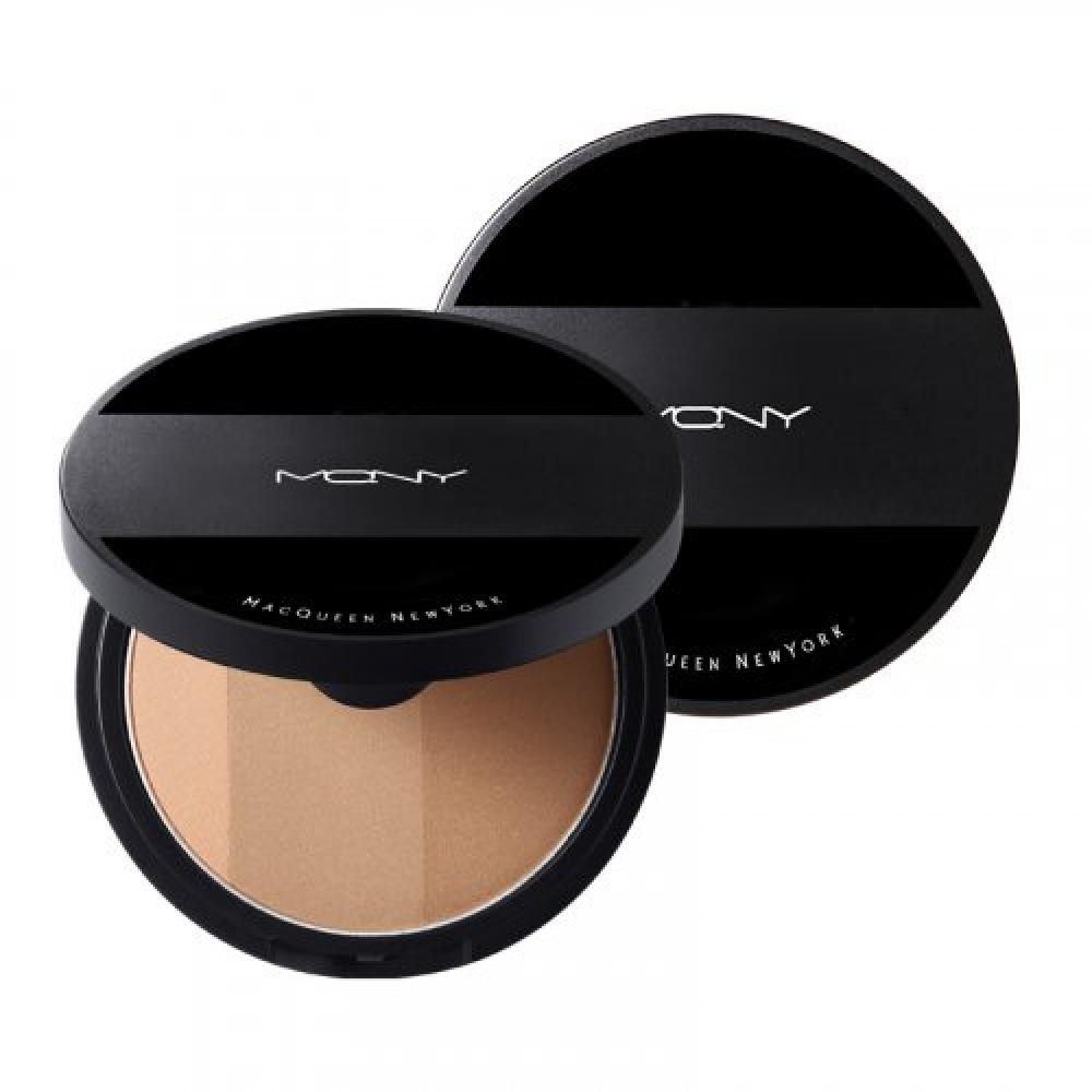 Mqny Fake Up 3 Color Shading Contouring Shading neutral brown