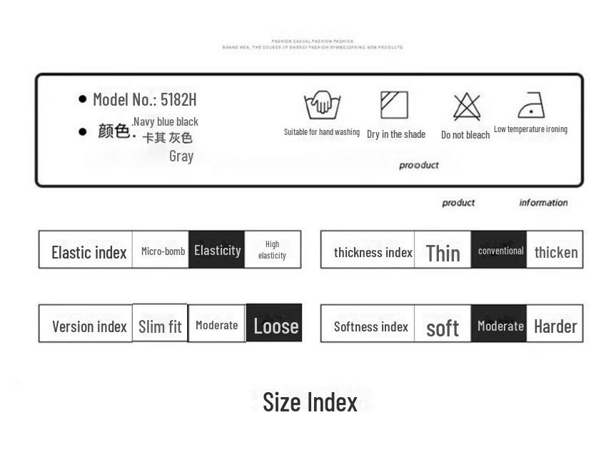 Senchi Pánské prémiové elastické nemačkavé business kalhoty - Kolekce podzim/zima 2023