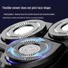 Chigo Men's Rechargeable Electric Shaver: Silent, Long-Lasting, Three-Head Design
