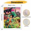 Disney Oil Painting Painting Art The Jungle Book Mowgli Baloo Bagheera Handmade Diy Painting Home Decoration Gift