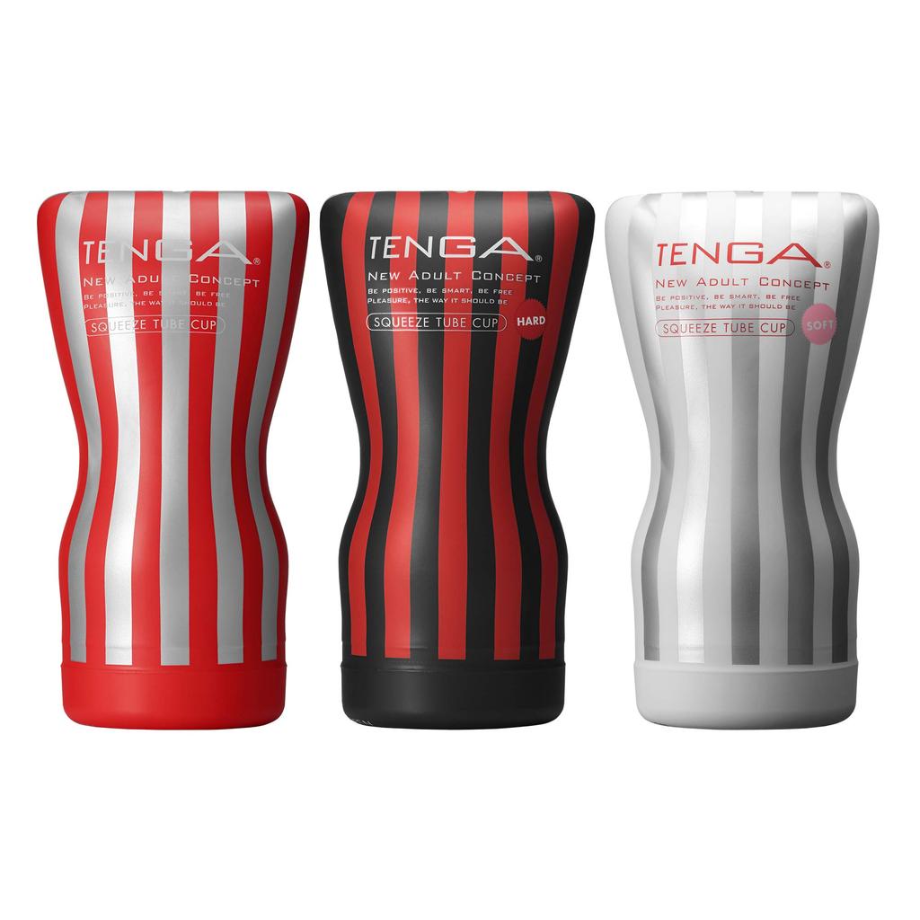TENGA SQUEEZE TUBE CUP COMPLETE SET