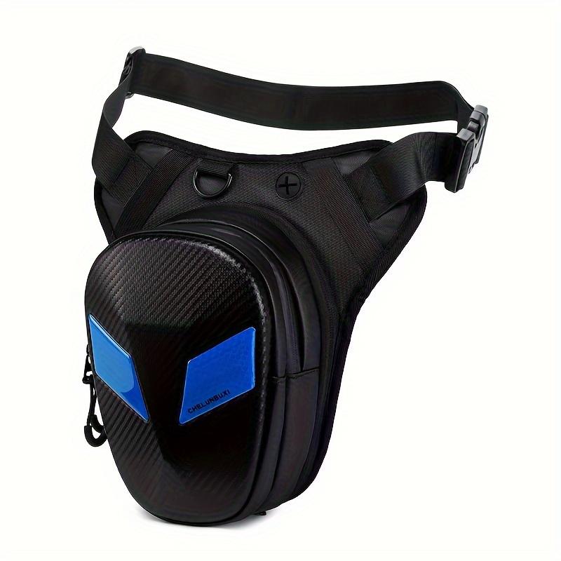 

Мотоциклетная поясная сумка: Универсальный, водонепроницаемый и стильный для мотоциклистов — подходит для Дня святого Валентина и Пасхи синий