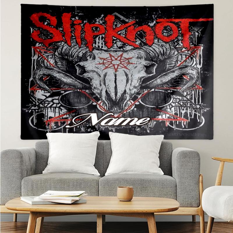 1PC Custom Name Tapestry Metal Music Band Collage Tapestry Hanging for Bedroom,Livingroom, Playroom,Decor Art Room Wall Holiday Birthday Gifts