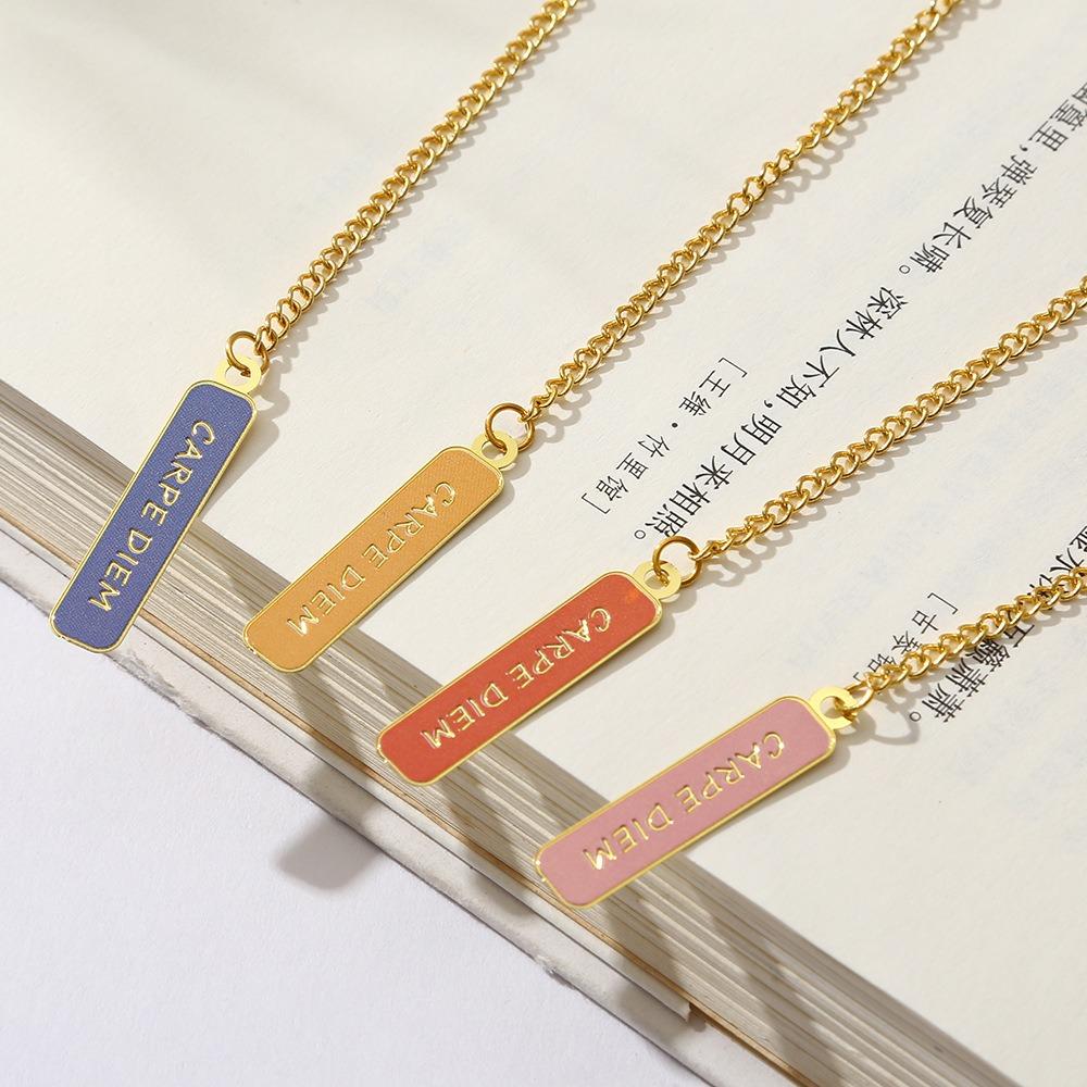 Metal Hollow Bookmark 3D Book Clip Retro Metal Bookmark  Stationery