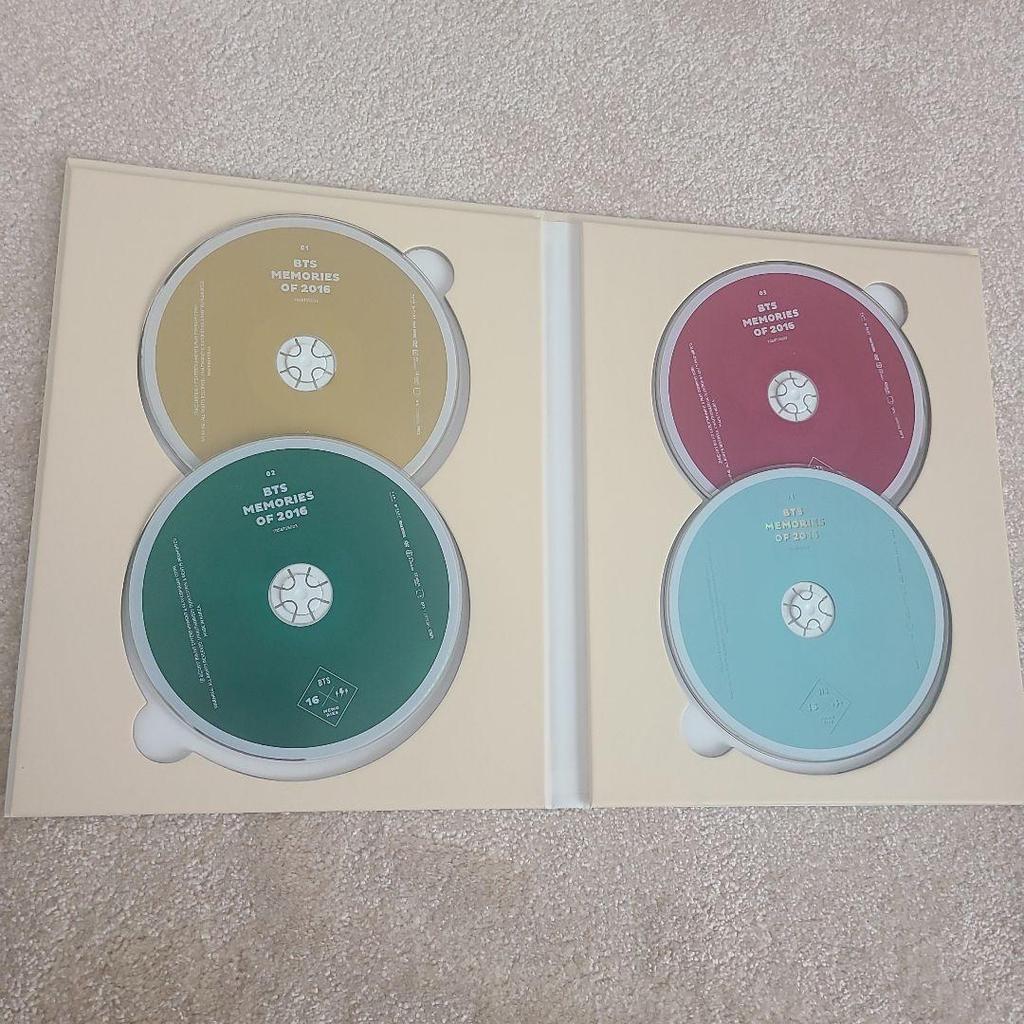 [USED] BTS MEMORIES OF 2016 DVD with Japanese subtitles