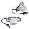 Lumină LED Placă de Înmatriculare Albă Pentru Honda Crv Fit Odyssey Jazz Hrv Frv CR-V Stream 12V SMD 18 LED Lampă Număr