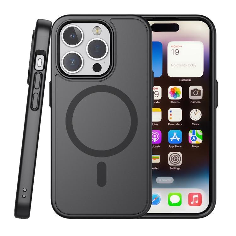 iPhone 11 mobile phone case is suitable for Apple 11Promax 2-in-1 PC matte magnetic protective cover 11 skin-sensitive case.