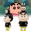 Adorable Crayon Shin Chan Labubu Figurine Perfect For Collectors And Fans Alike