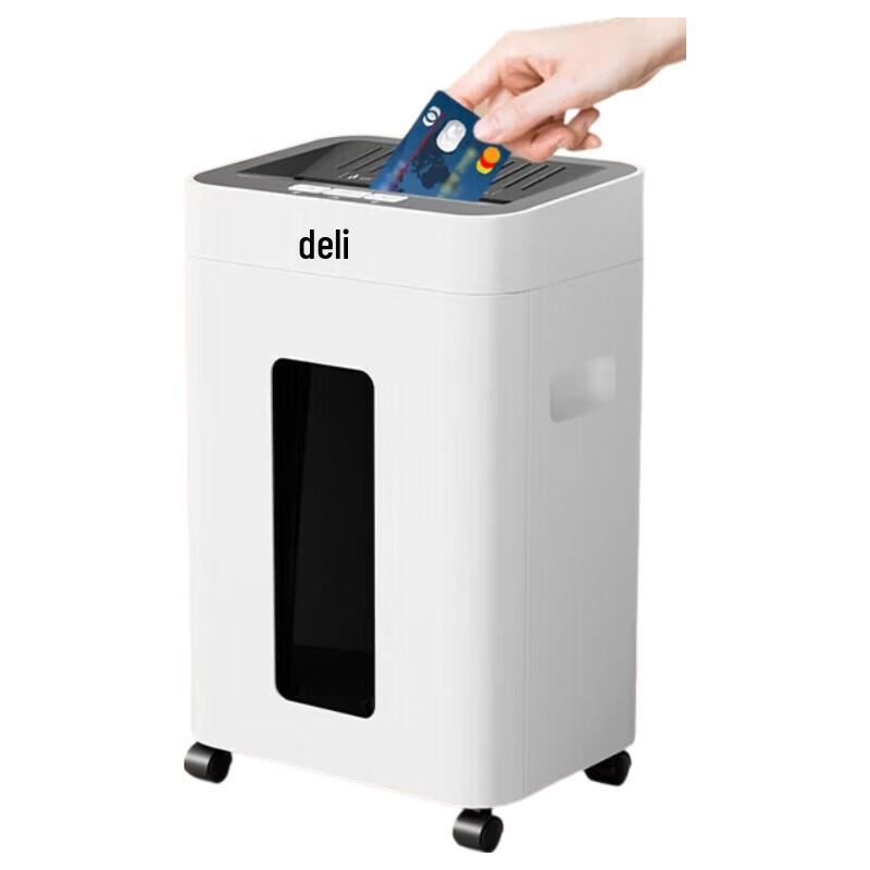 Deli Commercial Paper Shredder CN Plug (adapter Included)