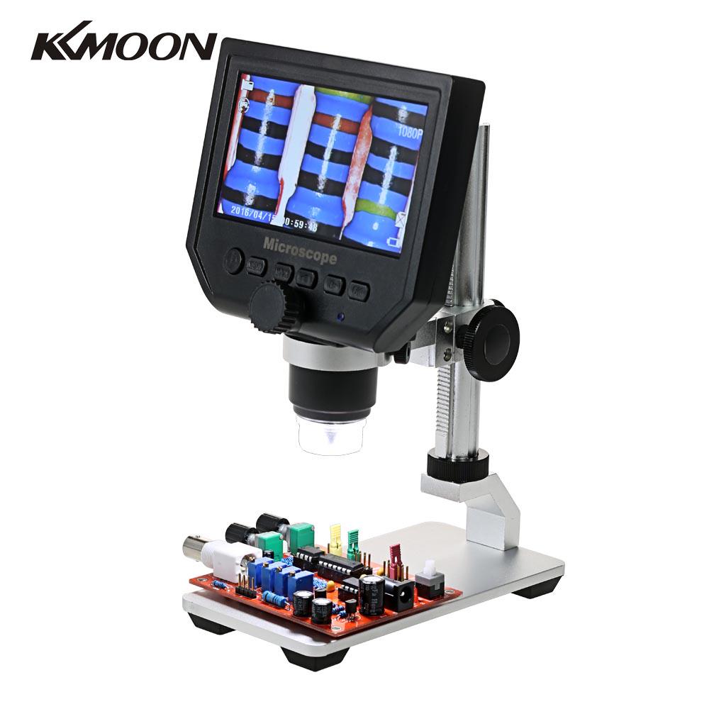 G600 600X LCD Display Electronic Microscope Zoom Portable LED Digital ...
